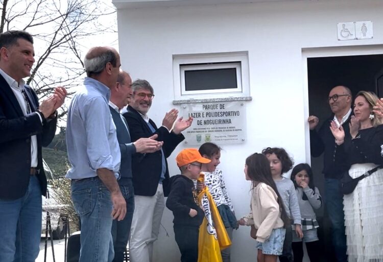 Meruge inaugurou parque de Lazer e Polidesportivo de Nogueirinha