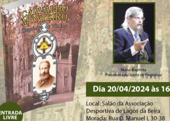 Livro “Carvalho Monteiro – Regaleira de Sintra vai ser apresentado em Lagos da Beira