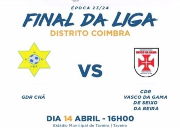 CDR Vasco da Gama joga domingo a final da Liga Inatel Coimbra