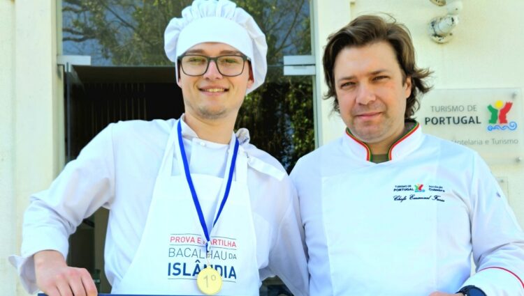 Tábua: Aluno da Escola de Hotelaria e Turismo de Coimbra vence Concurso de Escola de Cozinha do Bacalhau da Islândia
