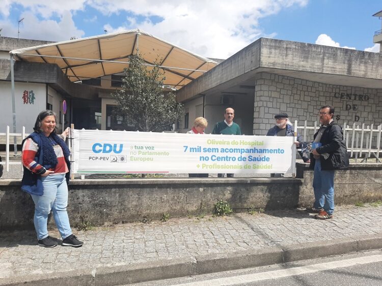 CDU em campanha na defesa dos setores da produção nacional e da saúde