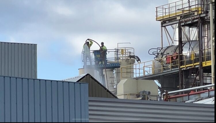 Incêndio deflagrou na Sonae Arauco em Oliveira do Hospital
