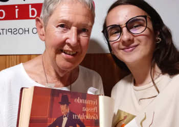 Agora é que me livro!: «Vim para Portugal para estudar e conhecer Fernando Pessoa», afirma Leni Vermeiren