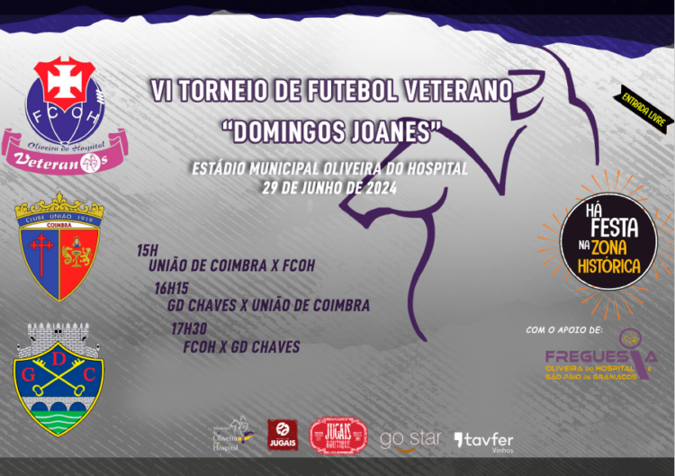 Veteranos do FCOH promovem torneio Domingos Joanes