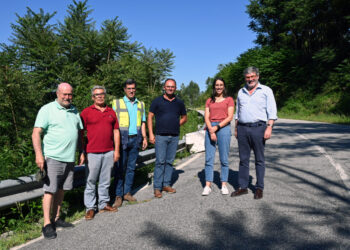 Obra em Aldeia das Dez recupera via afetada pelas intempéries de 2022 e 2023