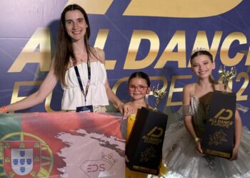 Carminho, com 6 anos, conquista título Europeu para a Escola de Dança E -Motion