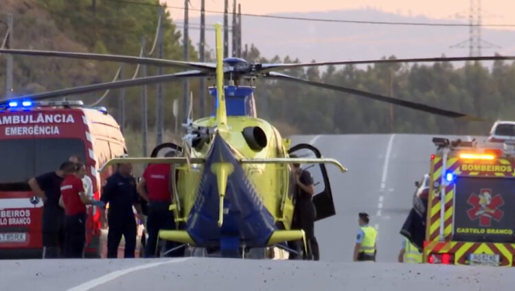 Colisão na variante Tábua – Santa Comba Dão provoca um ferido grave