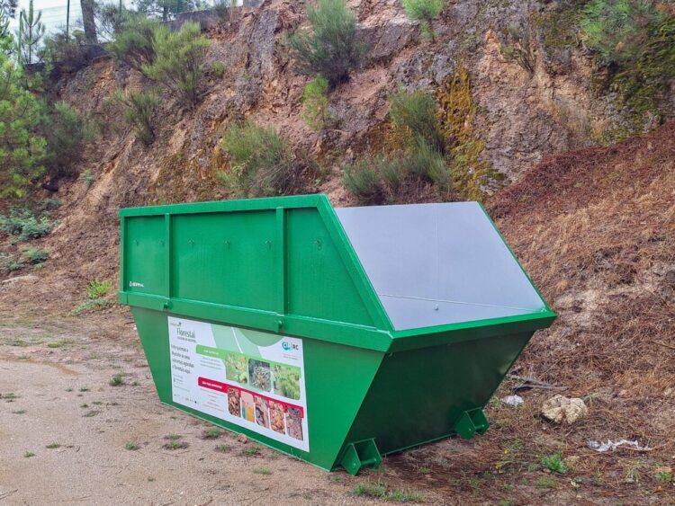 Oliveira do Hospital dispõe de contentor florestal para sobrantes agrícolas e florestais