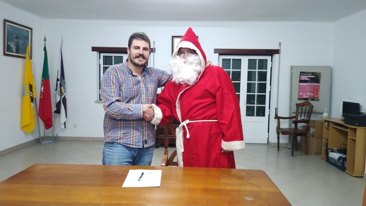 Freguesia de São Gião assinou protocolo de cooperação com o Pai Natal