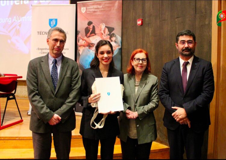 Oliveirense Eduarda Correia Vaz distinguida pelo Instituto Superior Técnico