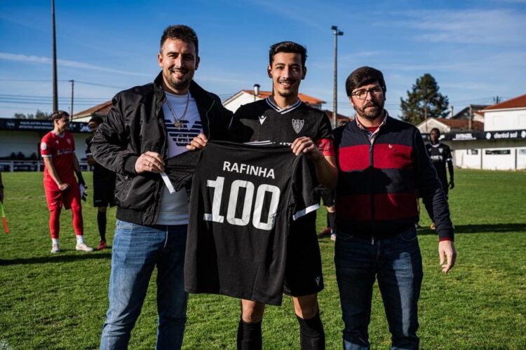 “Rafinha” completa 100 jogos oficiais na equipa sénior do GD Tourizense