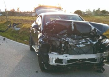 Seixo da Beira: Colisão traseira entre automóvel e carrinha de caixa aberta fez dois feridos