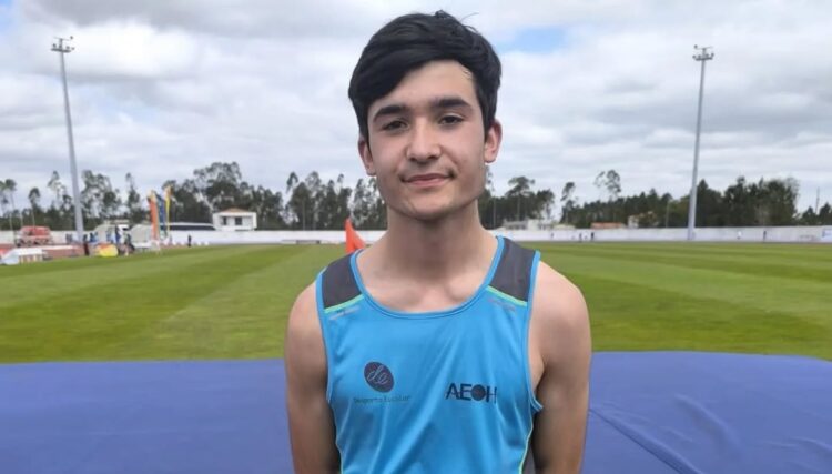 Samuel Amaro bate record nacional no salto em altura com a marca de 2 metros