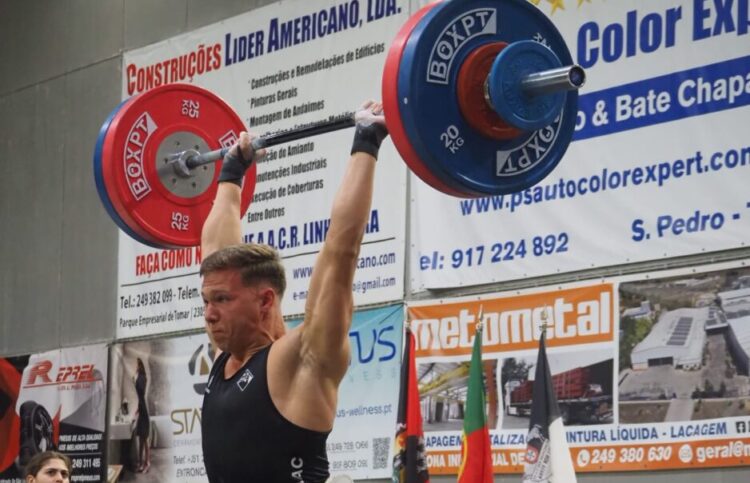 Danil Bulakhov conquista Taça Cidade de Tomar em halterofilismo