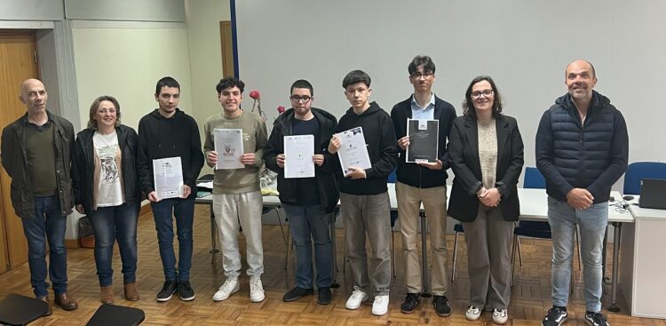 Alunos de Multimédia do AEOH fizeram apresentação pública de Provas de Aptidão Profissional