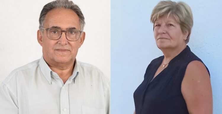 João Dinis é o candidato da CDU à Câmara de Oliveira do Hospital. Olinda Nunes é candidata à Assembleia Municipal