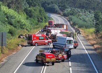 Choque frontal provoca dois mortos no IP3 perto de Santa Comba Dão