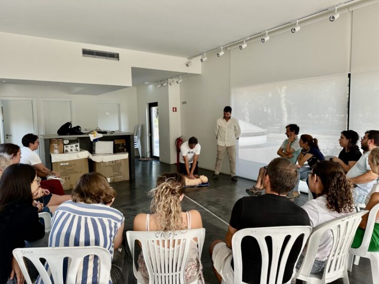 Formação em Suporte Básico de Vida promovida pela JP “foi um sucesso”