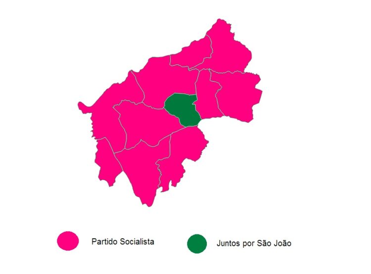 PS venceu 10 das 11 freguesias no concelho de Tábua
