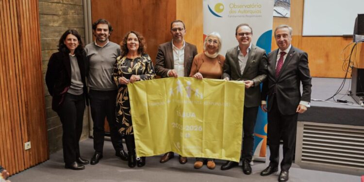 Tábua distinguida como “Autarquia + Familiarmente Responsável 2025-2026”