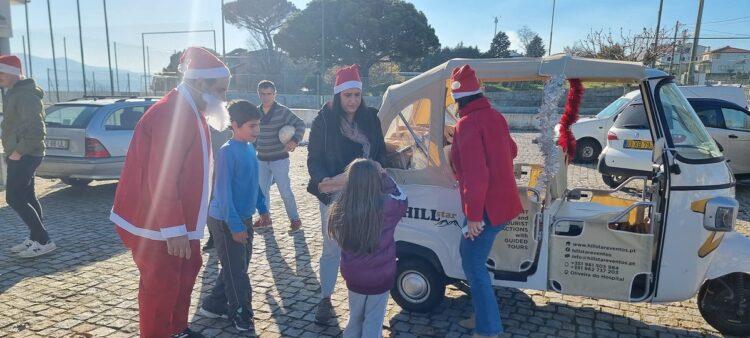 Pai Natal vai entregar prendas a mais de 100 crianças da UF de Lagos e Lajeosa