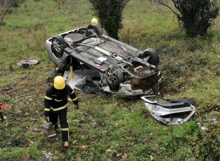 Seia: Despiste provoca um ferido grave Seia: Despiste provoca um ferido grave