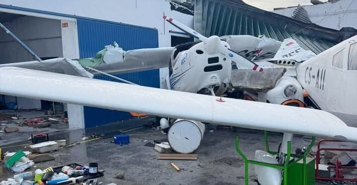 Mais de um milhão de euros de prejuízo no Aeródromo Municipal de Coimbra