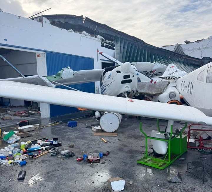 Mais de um milhão de euros de prejuízo no Aeródromo Municipal de Coimbra