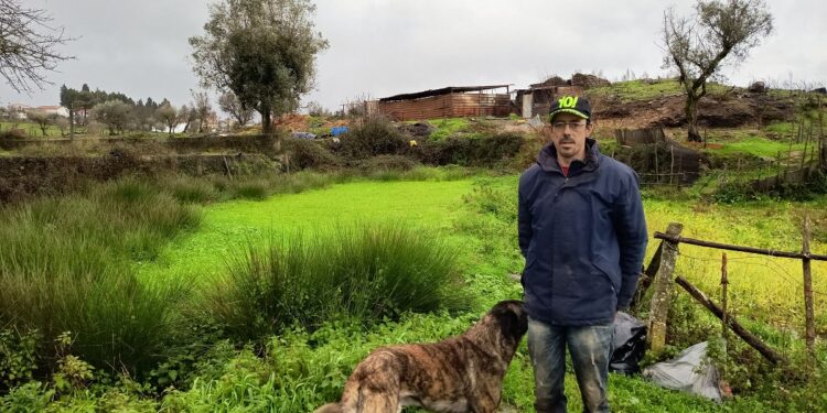 Pastor volta a perder tudo: depois dos incêndios, tempestade leva cobertura de ovil