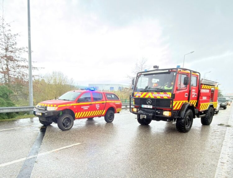 Bombeiros de Oliveira do Hospital e Tábua mobilizados em vários pontos do distrito de Coimbra após a tempestade