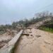 Grande derrocada corta estrada de acesso a Aldeia das Dez e mobiliza Proteção Civil em Oliveira do Hospital