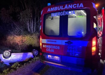 Carro despista-se em Arganil