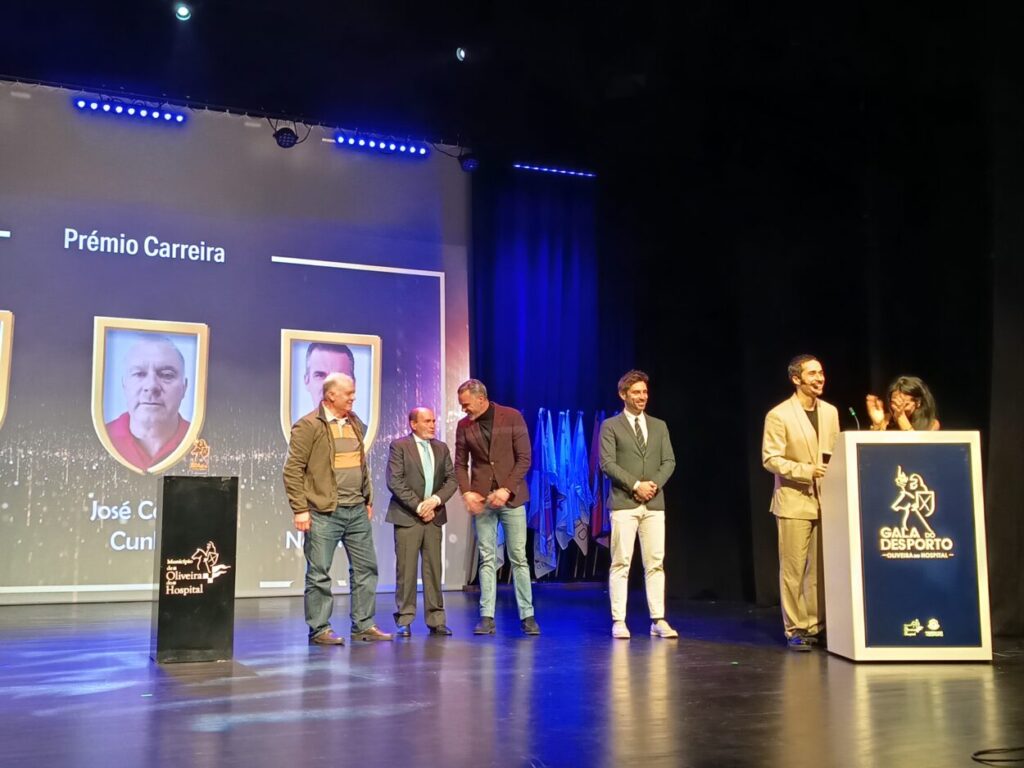 “Nunca desistir e continuar a sonhar”: 11ª Gala do Desporto exalta espírito desportivo em Oliveira do Hospital