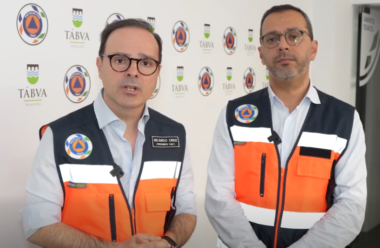 Município de Tábua reforça alerta devido à chuva intensa e risco de inundações