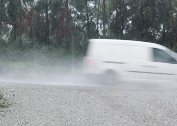 Seis distritos do Norte e Centro sob aviso laranja de chuva forte e persistente