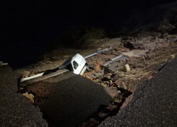 Ruiu a estrada entre Caldas de São Paulo e Penalva de Alva: EM514 cortada ao trânsito