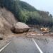 Queda de rochedo obriga ao corte da EM 514 em Penalva de Alva