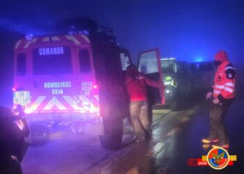 Bombeiros de Seia resgatam dois jovens na Serra da Estrela sob condições meteorológicas adversas