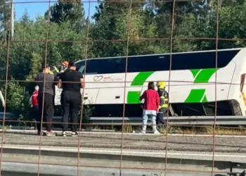 Autocarro escolar despista-se em Mangualde. Há feridos a registar Autocarro escolar despista-se em Mangualde. Há feridos a registar