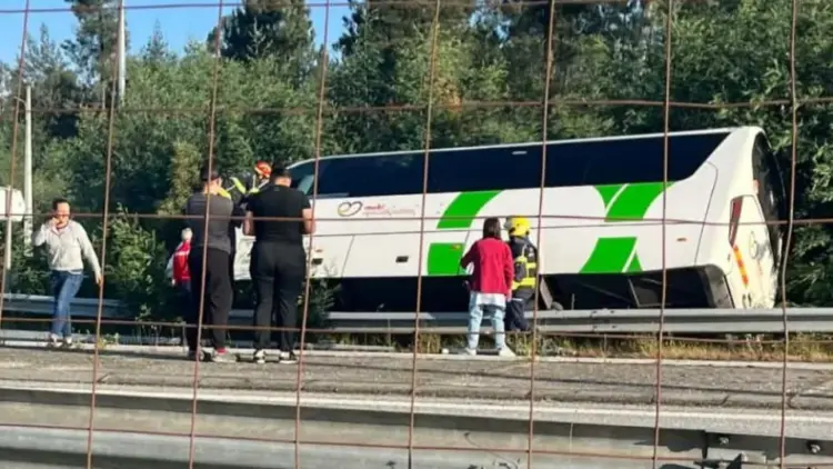 Autocarro escolar despista-se em Mangualde. Há feridos a registar