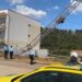 Queda de grua provoca um morto e um ferido grave em Coimbra Queda de grua provoca um morto e um ferido grave em Coimbra