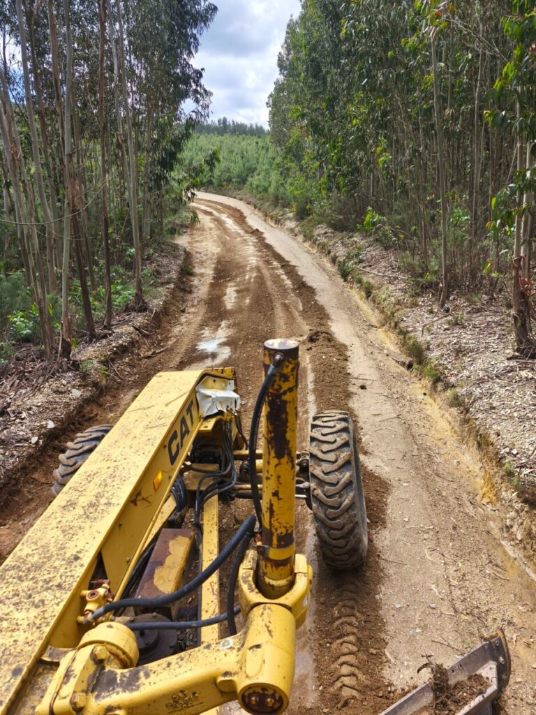 Arganil: Trabalhos na rede viária florestal reforçam acessibilidades