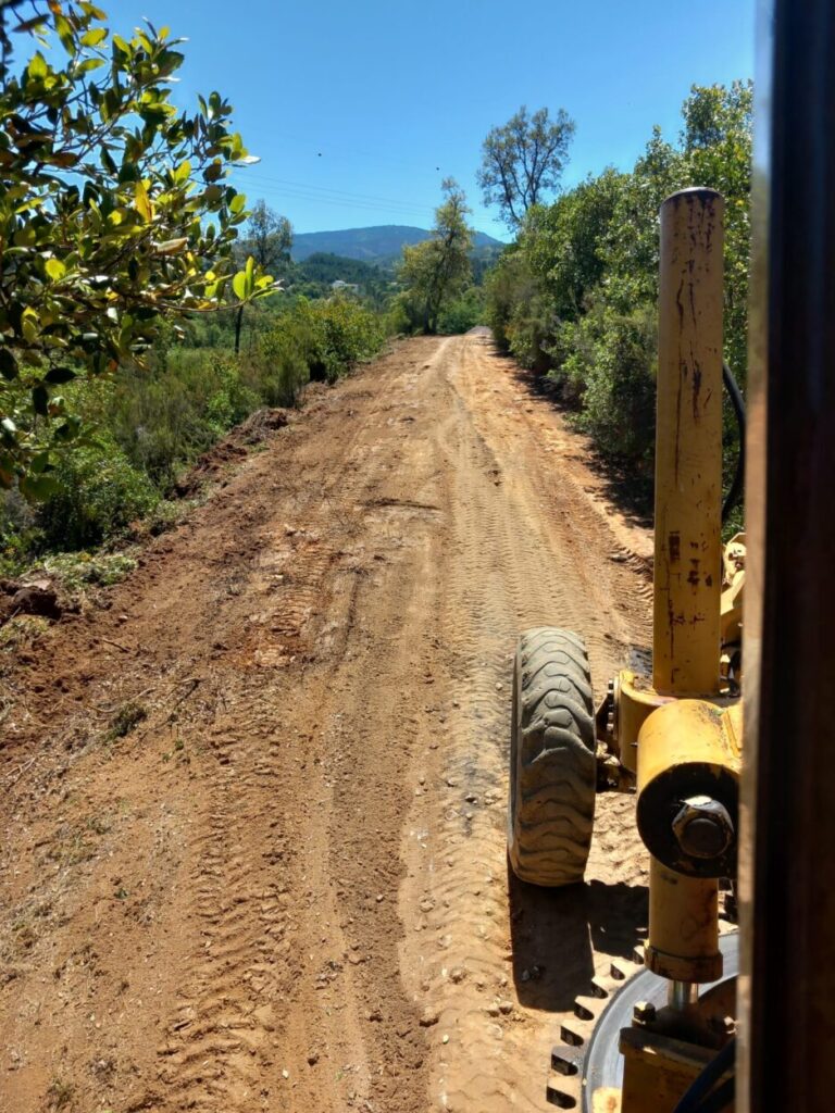 Arganil: Trabalhos na rede viária florestal reforçam acessibilidades