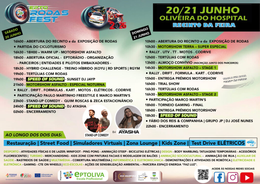 EPTOLIVA apresenta festa de ensino profissional com rodas, emoção e animação para todas as idades EPTOLIVA apresenta festa de ensino profissional com rodas, emoção e animação para todas as idades