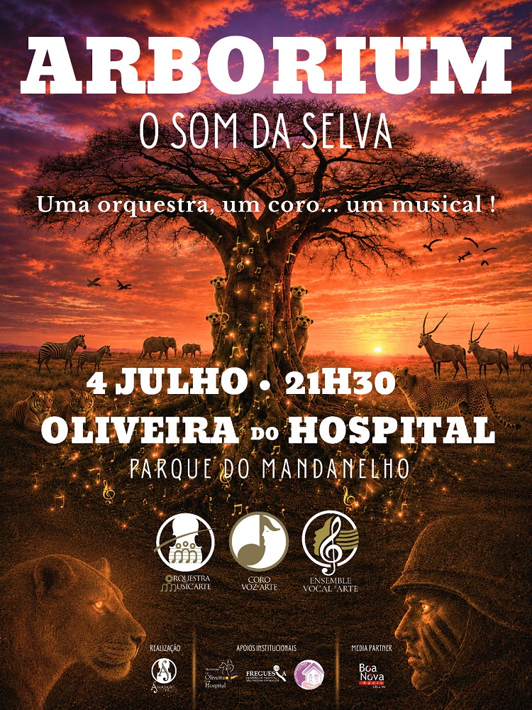 Associação Sons da Arte apresenta “Arborium” com 100 artistas em palco
