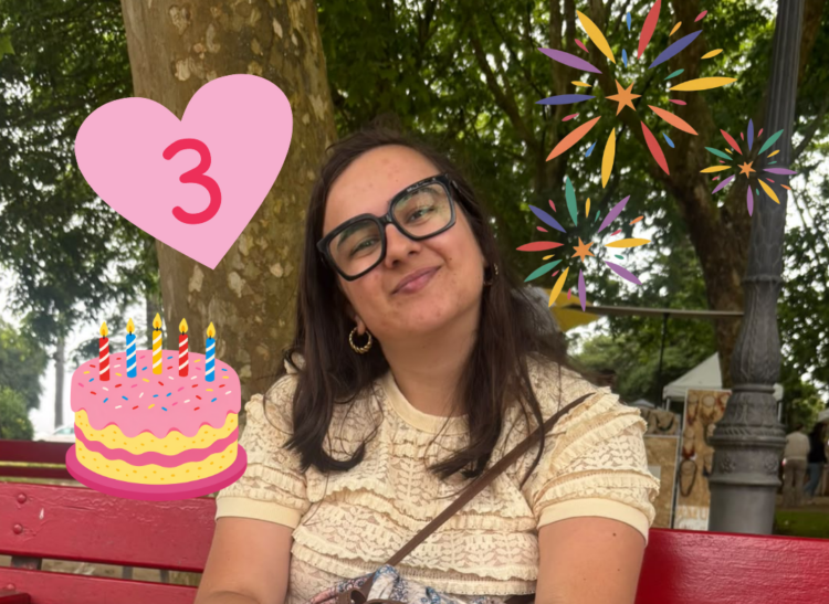 Agora é que me livro! | “3 anos e tantas, tantas histórias. Obrigada!”, diz Mafalda Correia 