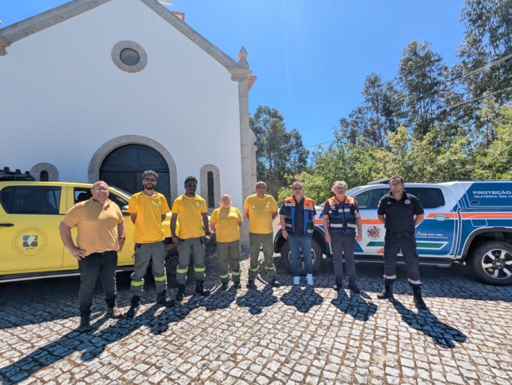 Presidente da Câmara visita Dispositivo Especial de Combate a Incêndios Rurais