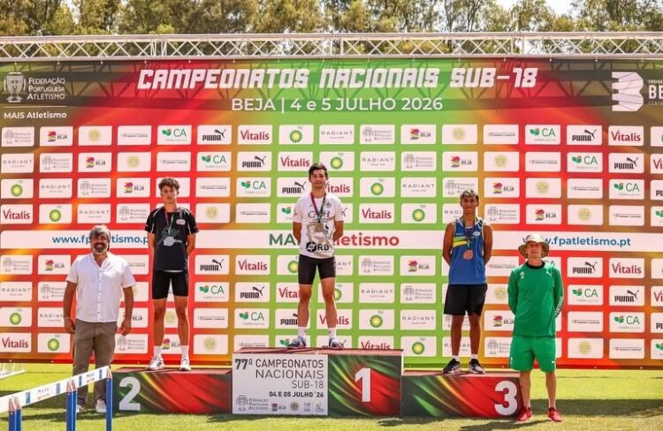 Samuel Amaro sagra-se campeão nacional de Sub-18 e Leonor Fernandes destaca-se nos Campeonatos Nacionais