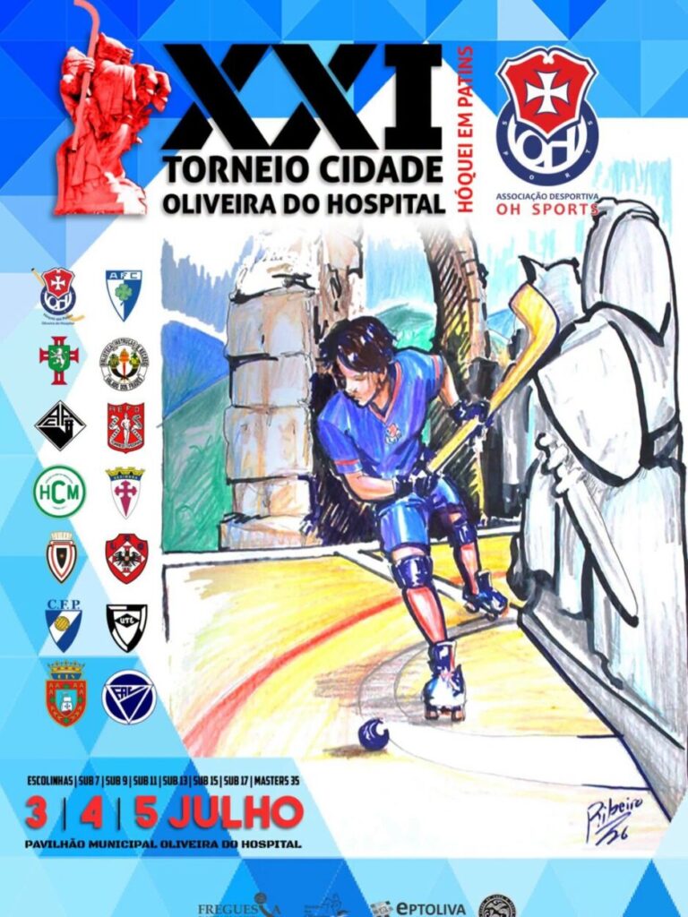 XXI Torneio Cidade de Oliveira do Hospital reúne atletas de hóquei em patins de vários pontos do país