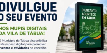 Tábua reforça divulgação de eventos com instalação de mupis digitais na vila